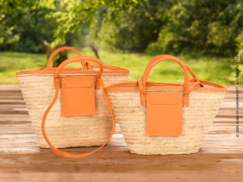 Woven Straw Tote Bag - Chic Summer and Beach Women handbag
